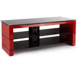 Luxusní TV stolek vysoký lesk : RED 