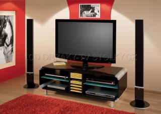 Luxusní TV stolek PRIMUS s LED podsvícením + DOPRAVA ZDARMA !