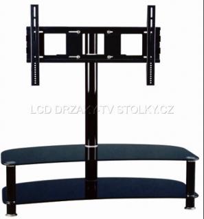 Skleněný TV stolek pro LCD TV MKF-S19C + DOPRAVA ZDARMA !