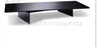 Skleněný stolek pro TV Rotobridge Elite L