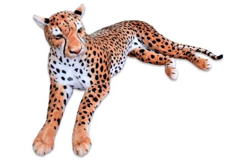 Velikánský plyšový gepard pro malé i velké děti