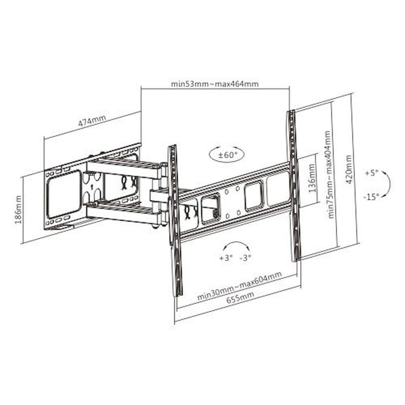 držák na led a lecd televize nr5