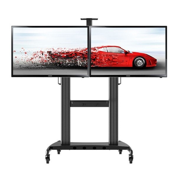 T800 - Prezentační stojan na 2 televizi 40"-80"