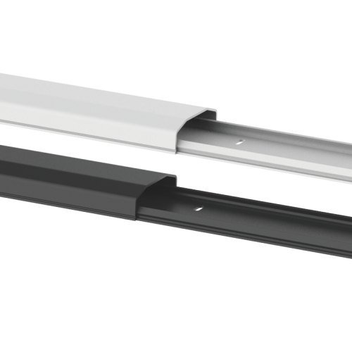 L1 - Plastová krycí lišta na kabely 75cm černá