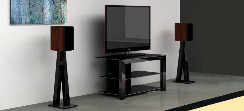 Atraktivní Repro stojany Norstone Walk Stand (černé)