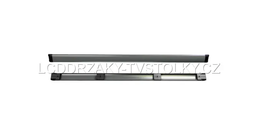 Krycí lišta Sonorous 100 cm (černá/stříbrná)