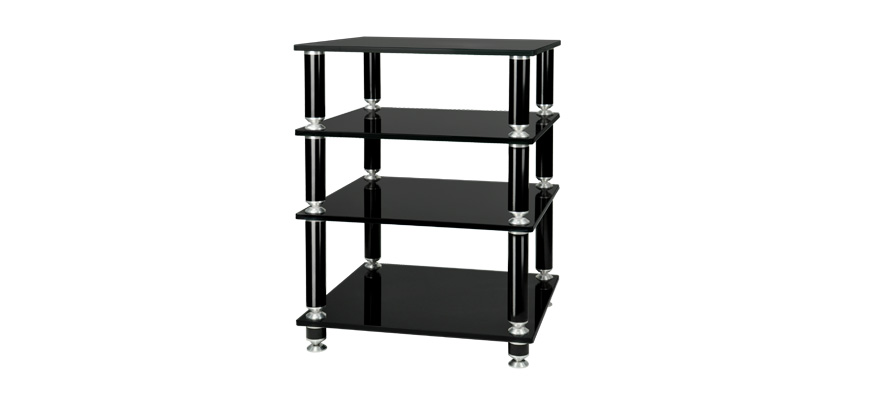 Hifi stolek NORSTONE STABBL (černý)