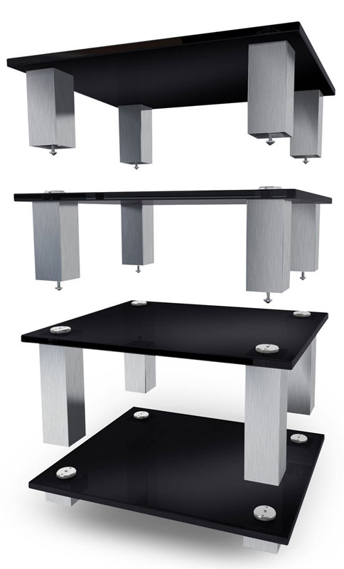 Hifi stolek NORSTONE SQUARE HIFI