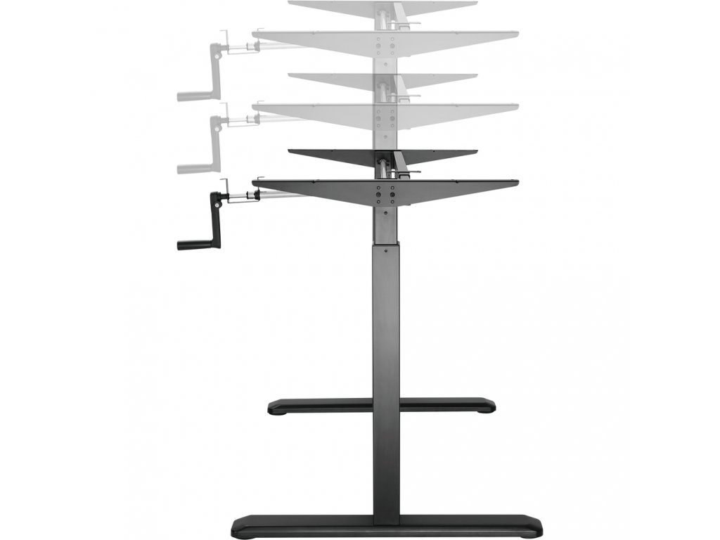 Nastavitelný PC stůl OFFICE B1 (68-113cm)