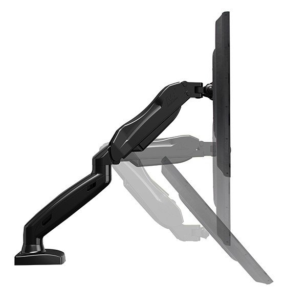 SD120 - Stolní držák na monitor do 32" s USB vstupem (barva chrom)
