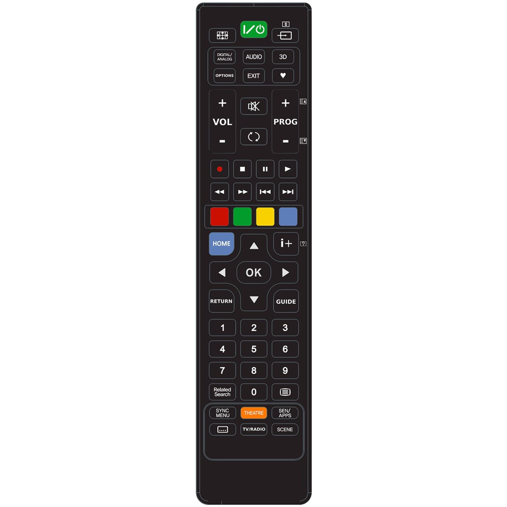 RC/UNI-TV SONY dálkový ovladač pro TV značky SONY, naprogramovaný