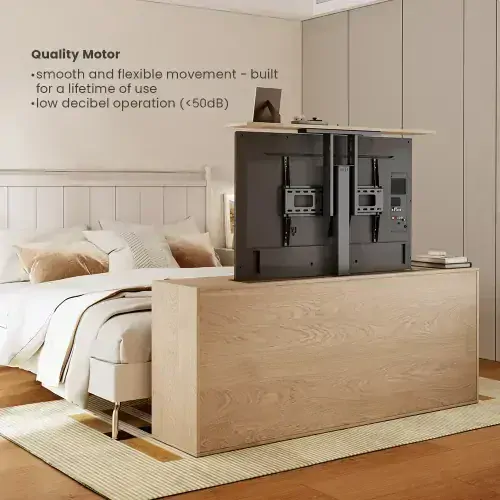 Elektrický výsuvný stojan D460XL pro televize a monitory | Úhlopříčka 37" - 80" | Nosnost  60kg
