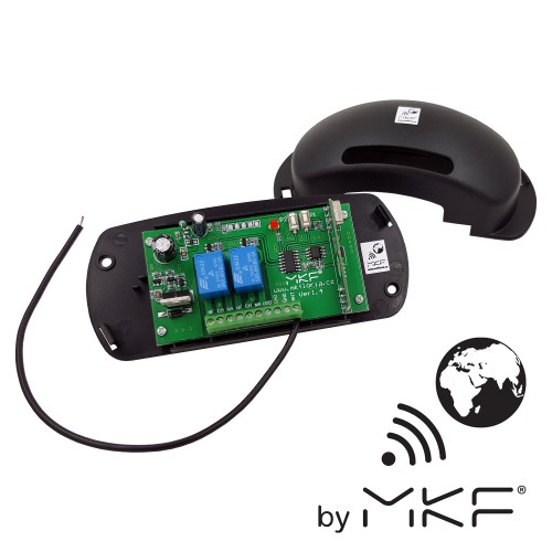 GATE/REC02i 433, NICE externí RF přijímač, pro ovladače NICE s frekv. 433,92 MHz