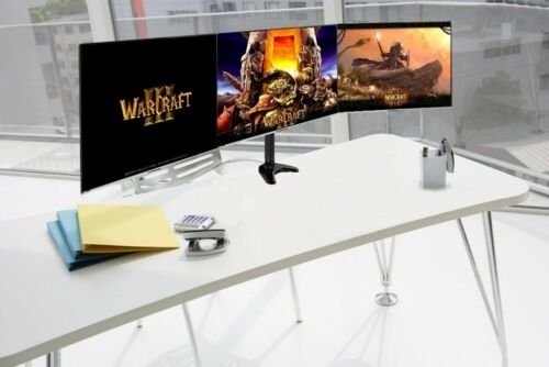 DM300 Stolní držák na 3 monitory 13"-30"