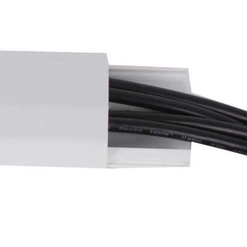 L1 - Plastová krycí lišta na kabely 75cm černá