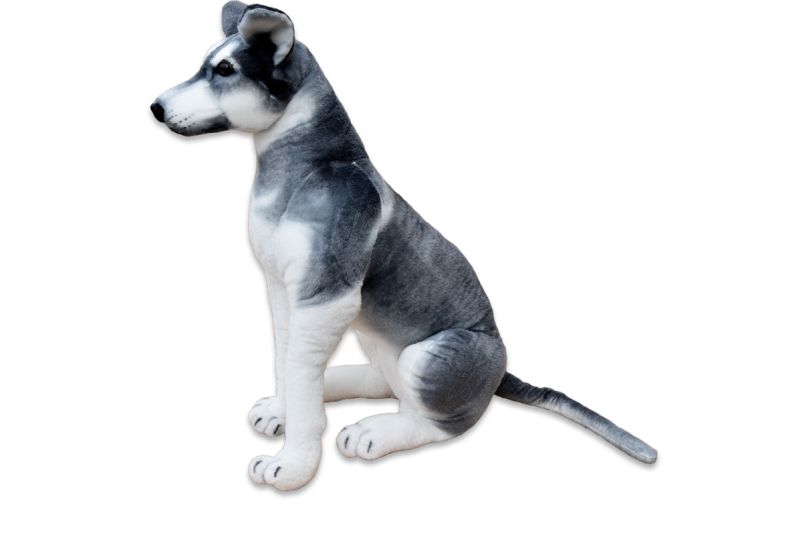 Plyšový Pes HUSKY výška 80cm