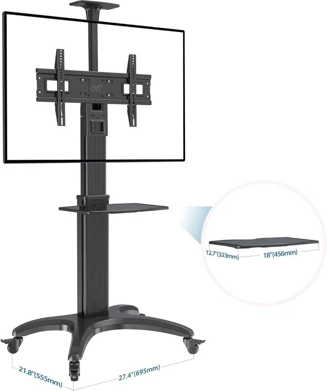 Mobilní stojan DF150 pro televize a monitory | Úhlopříčka 32"- 65" | Nosnost 36kg
