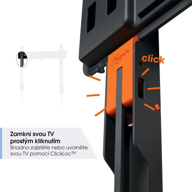 TVM 3405 SP Fixní nástěnný držák pro OLED TV | Úhlopříčka: 32"-77" | 50Kg
