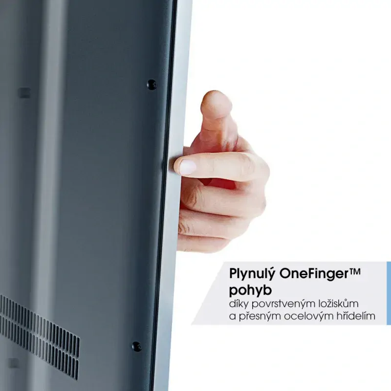 TVM 3443 W - Bílý Robustní držák s kloubovým ramenem | TV 32"-65" | Nosnost 25Kg