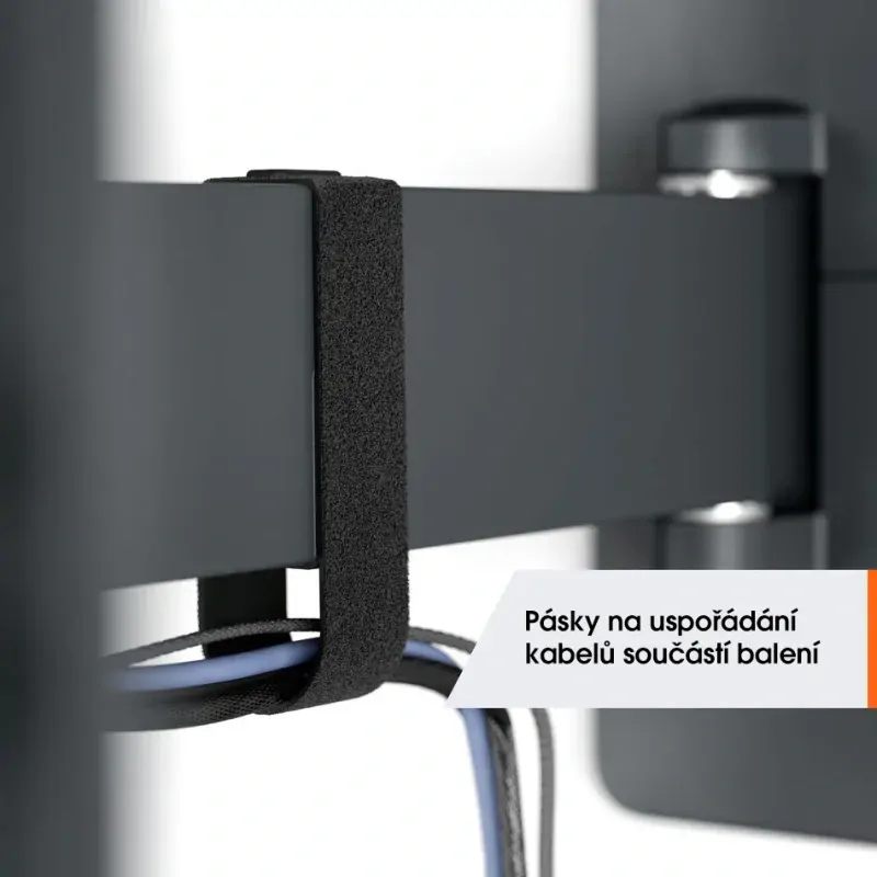 TVM 1623 Stabilní držák s nastavitelným ramenem | TV 40"-77" | Nosnost 35kg