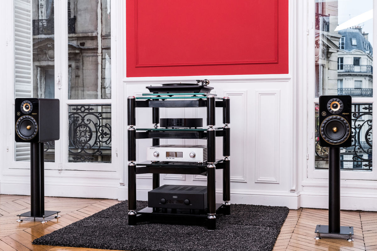 Atraktivní Repro stojany Norstone Stylum 3 (80cm - černá)
