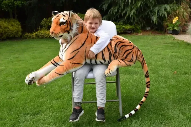 Plyšový TYGR SULTÁN 170cm