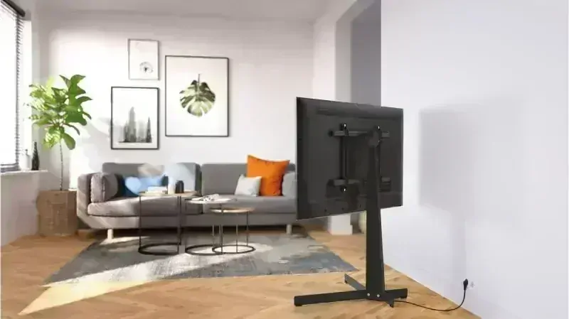 TV stojan TVS 3690 Original - Vogel's - Černý kovový televizní stojan | TV do 77" | 50kg