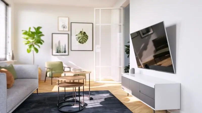 TVM 3413 - Nástěnný držák pro střední a velké TV s možností naklonění obrazovky | TV 23"-65" | Nosnost 25kg