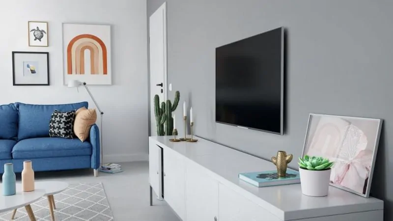 TVM 1603 Fixní nástěnný držák se snadným zajištěním obrazovky | TV 40"-100" | Nosnost 75 kg