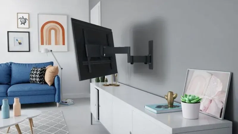 TVM 1643 Stabilní držák s dlouhým kloubovým ramenem | TV 40"-77" | Nosnost 35kg