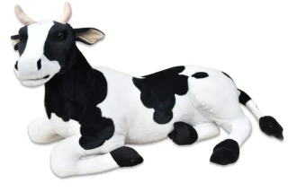 Plyšová KRÁVA LADA 87cm