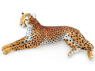 Plyšový ležící Gepard SAURI 180x48cm