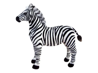 Plyšová stojící ZEBRA 97x81cm